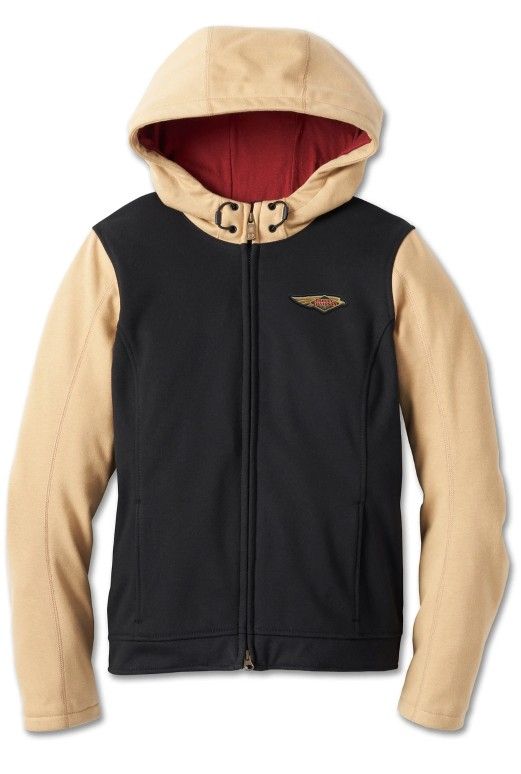 XL Women's Harley-Davidson 120th
Anniversary Deflector Riding Fleece
(Black & Prairie Sand) Jacket