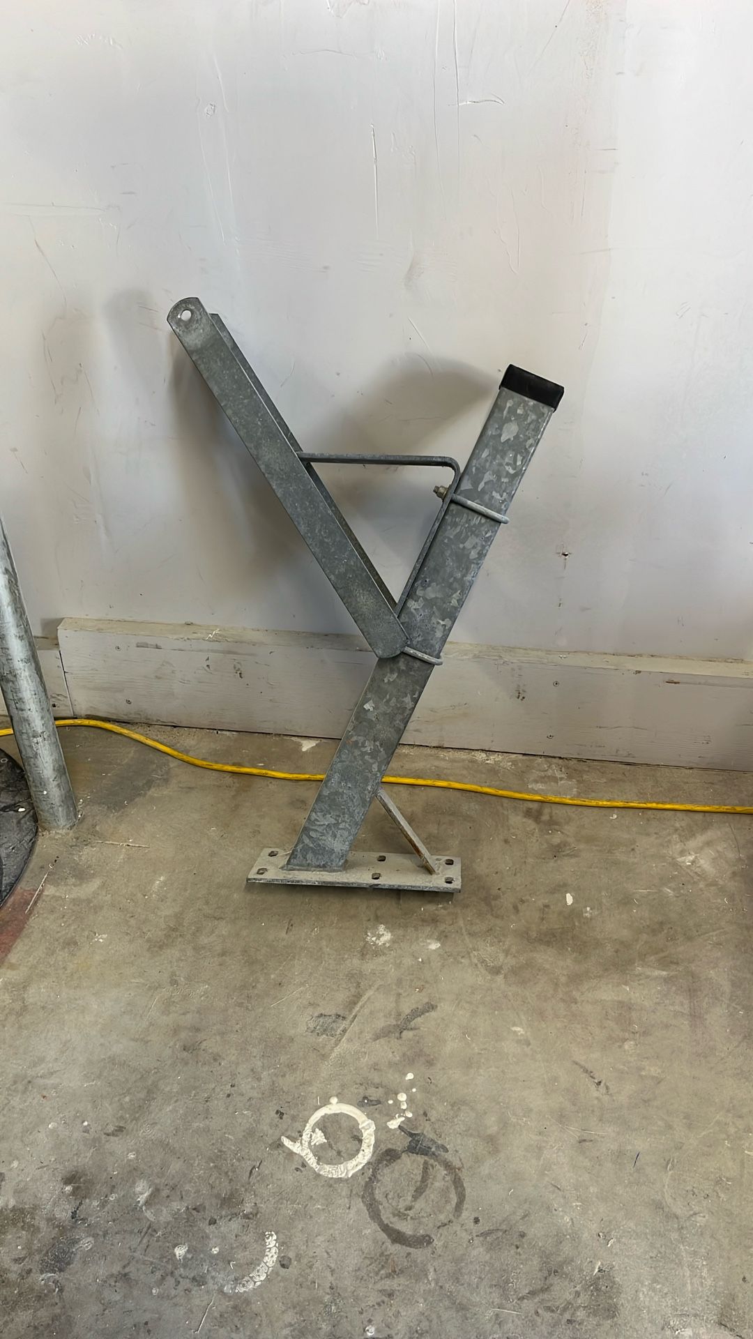 Boat trailer Winch Post Bracket