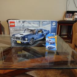Lego 10265 Ford Mustang+Hot Wheels '67 Shelby GT500