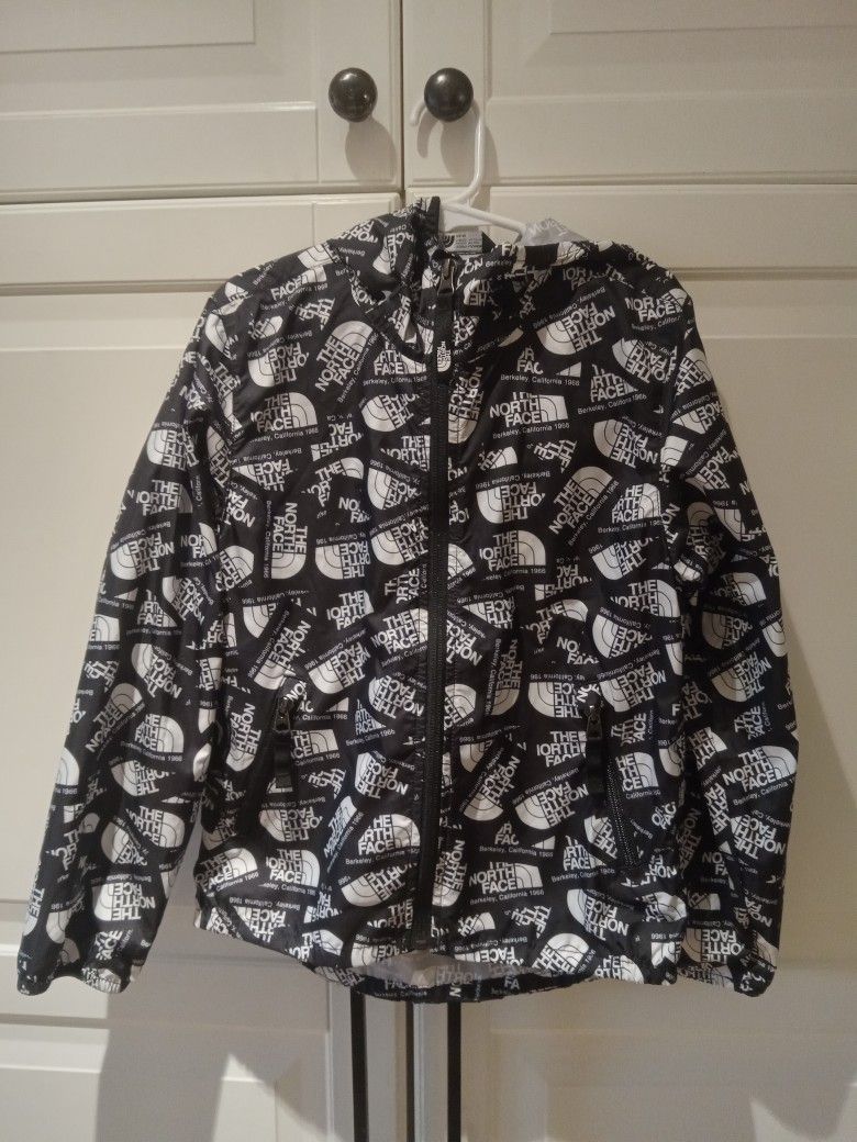 The North Face Kids Hooded Windbreaker - Youth Size 6 (xs)