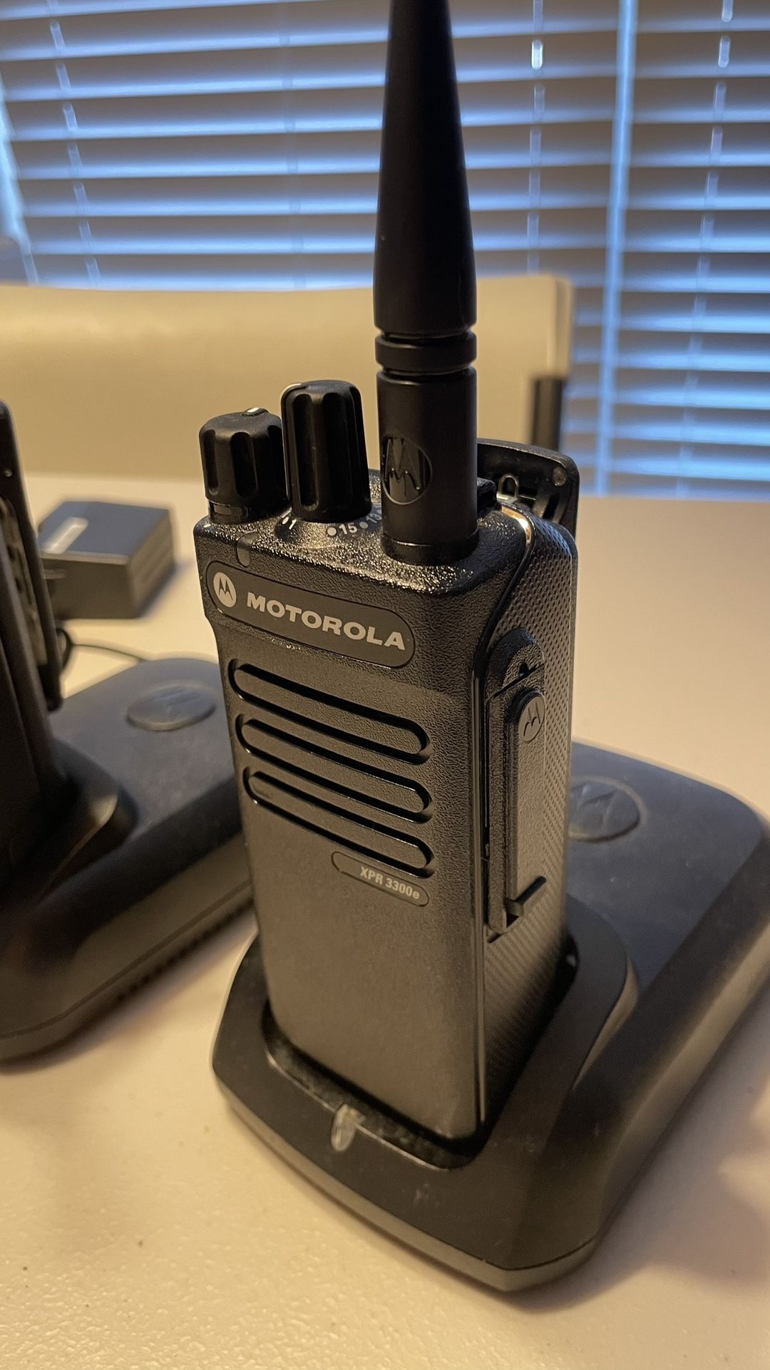 Motorola XPR 3300e 2 Way Radio - New Battery