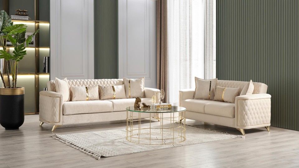 2 PC SOFA AND LOVESEAT NEW IN BOX