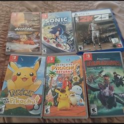 Nintendo Switch Games Lot