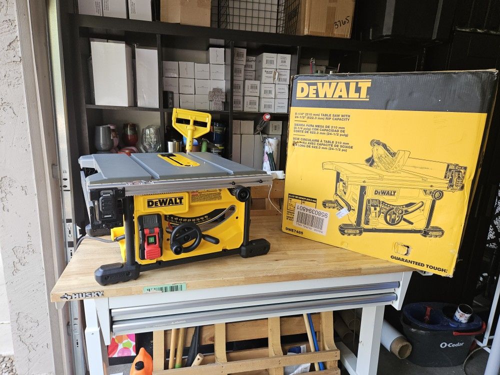 Dewalt 8-1/4" Table Saw