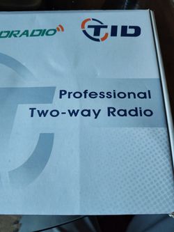 TID Professional Two-way Radio