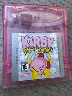 Kirby tilt and tumble for Nintendo Gameboy color for sale or trade