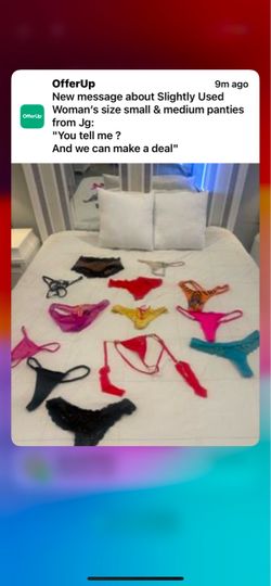 new and used assortment of my panties.