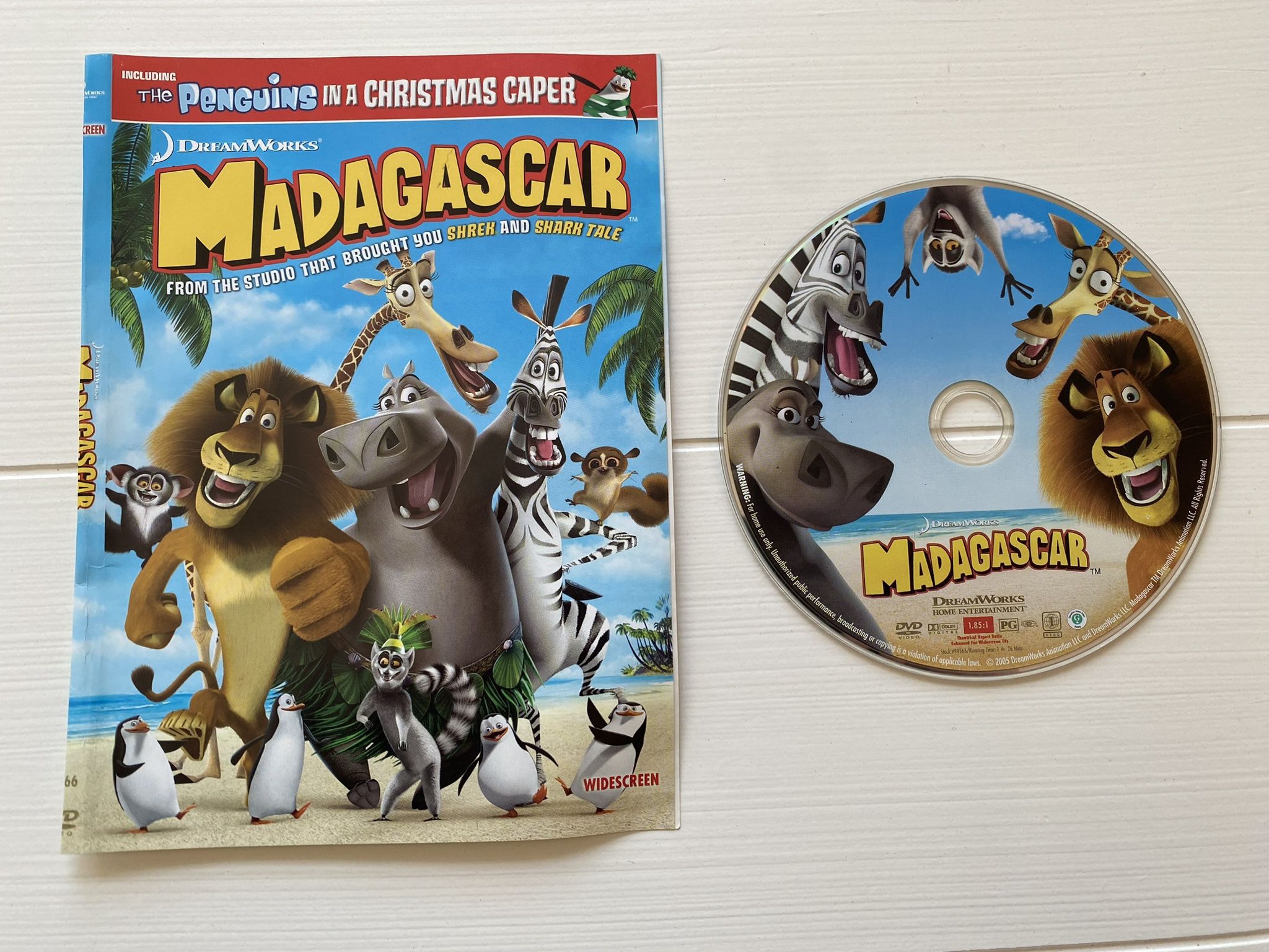 Madagascar (DVD, 2005, Widescreen)