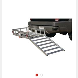 HAUL-MASTER 500 lb. Capacity Aluminum Mobility Wheelchair and Scooter Carrier