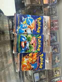 POKEMON BASE 1 PACKS FOR THE COLLECTOR- TAKING OFFERS PER PACK