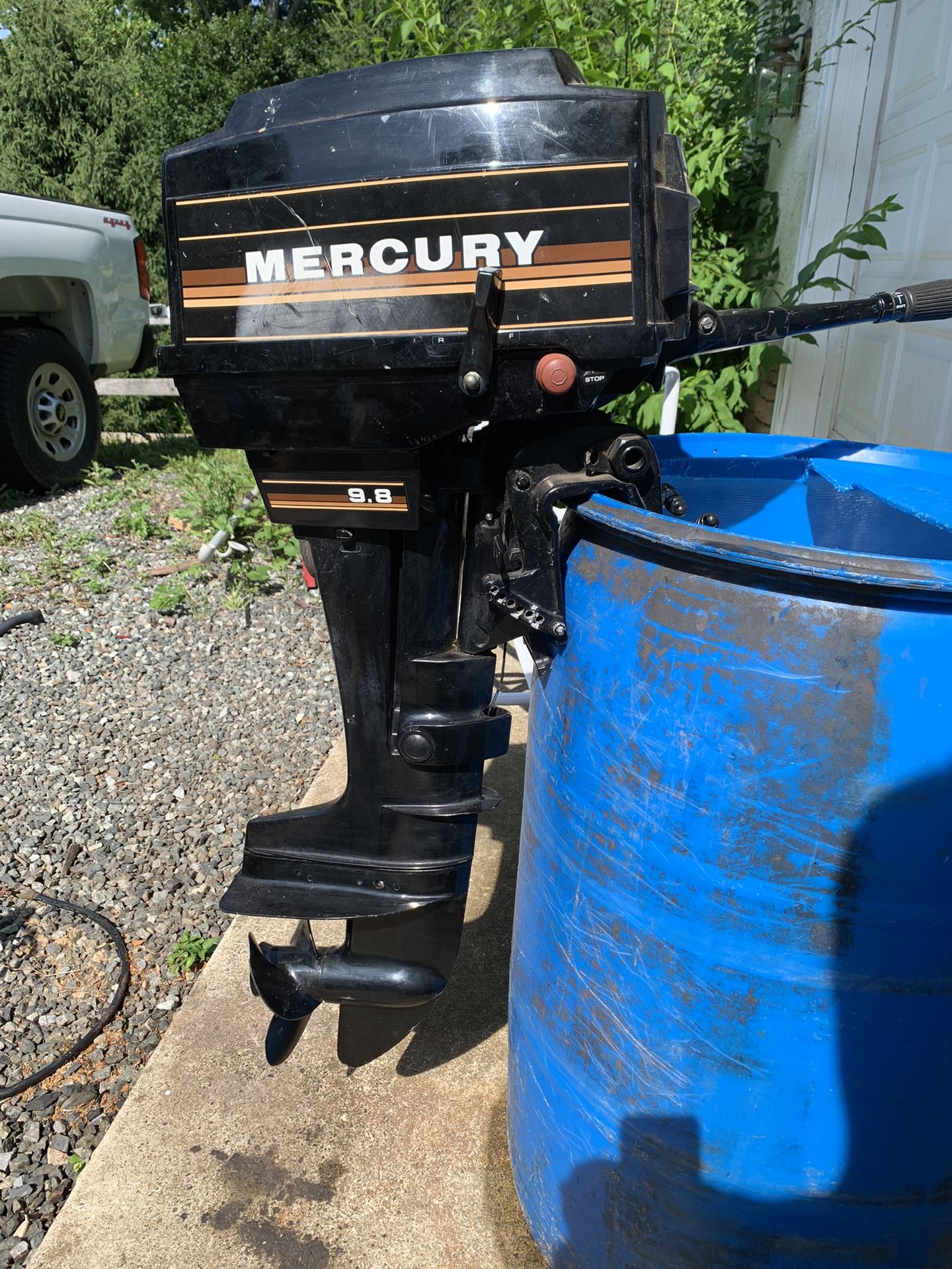 9.8 Hp Mercury Outboard