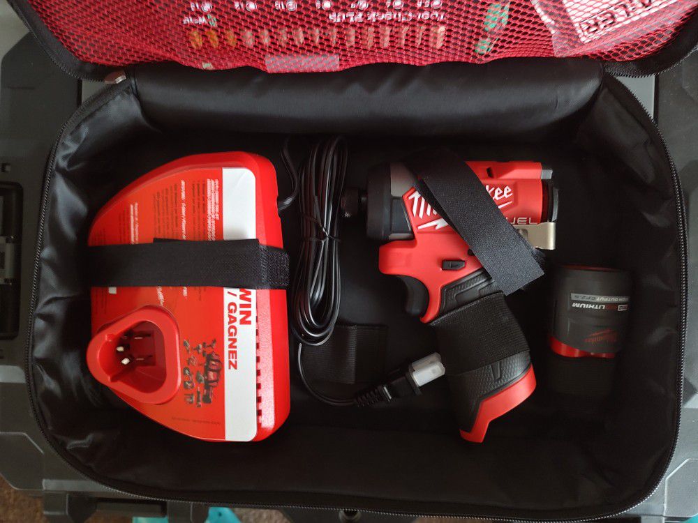 Brand New Milwaukee M12 fuel impact wrench tool BAG ONLY
