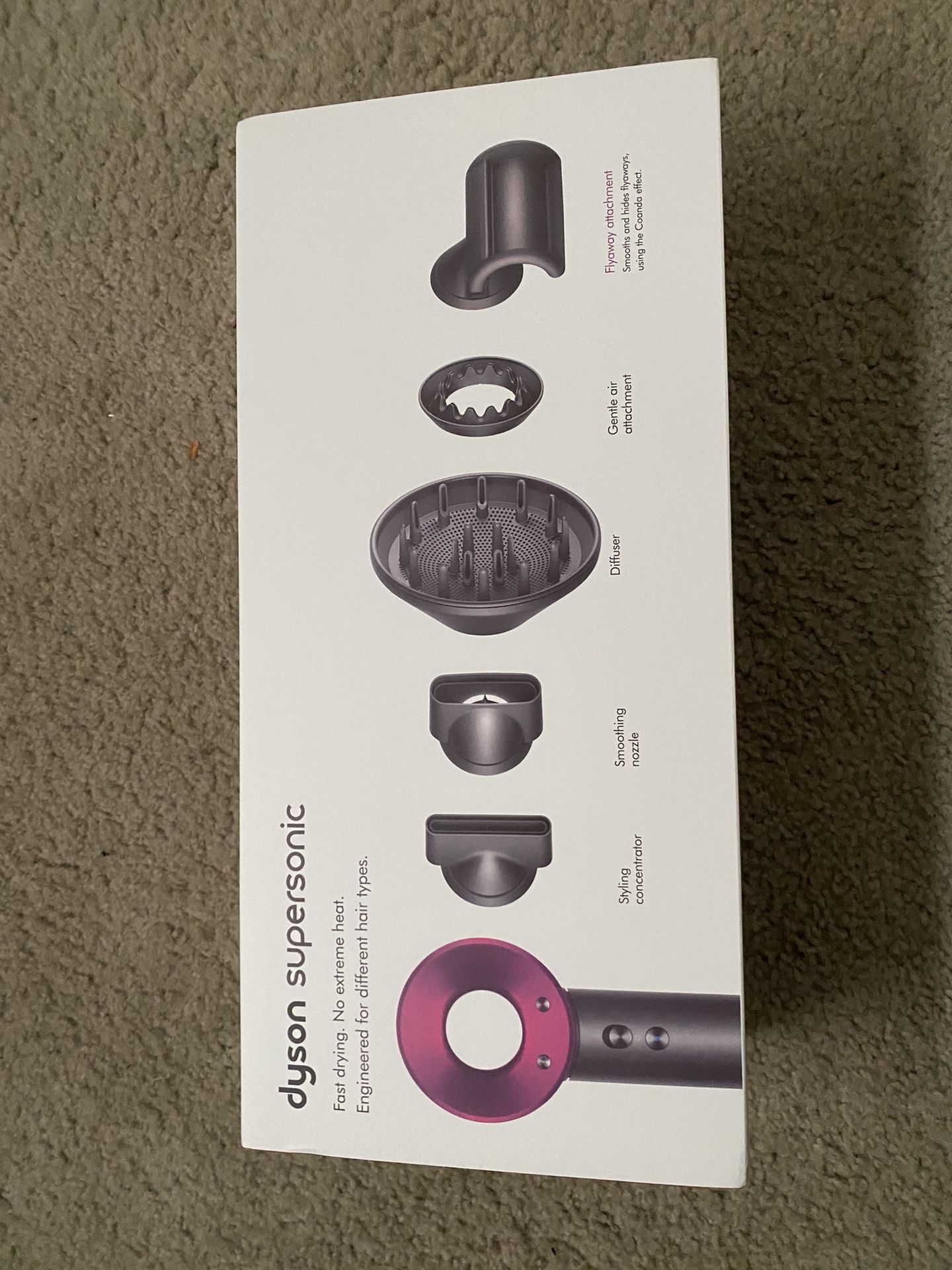 Dyson Hair Dryer Pink