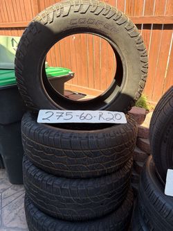 Cooper 275/60R20 Tires – Set of 4