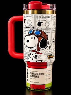 Stanley Quencher H2.0 Tumbler Peanuts Snoopy 40oz