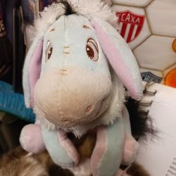 Eeyore 6" Mini Winter Plush Winnie The Pooh Disney Scarf and Hat