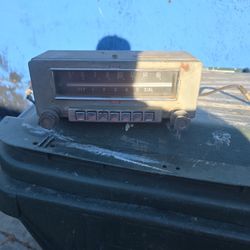Original 1955 Plymouth  Radio
