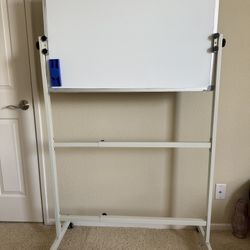Dry Erase White Board With Stand