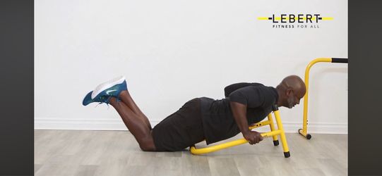LEBERT fitness bar great  condition -the real deal
