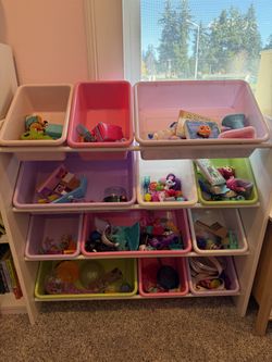 Toy Organizers with bins