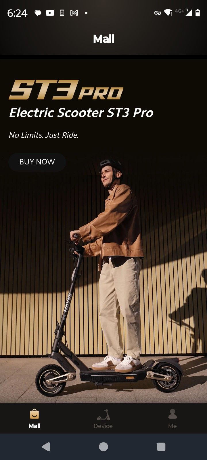 Electric Scooter Navee St3 Pro $700