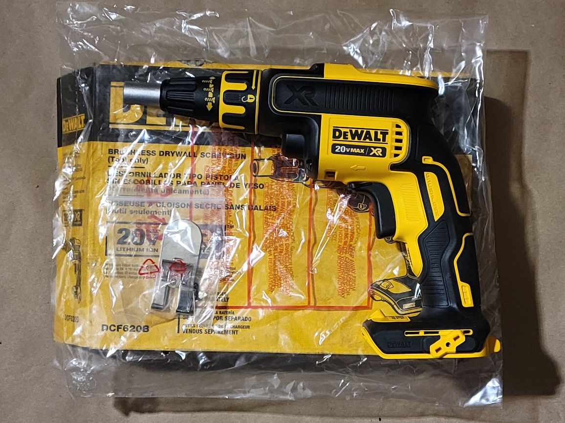 DEWALT
20V MAX XR Cordless Brushless Drywall Screw Gun