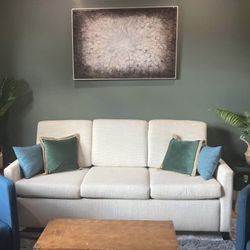 American Leather  Comfort XL Queen Sleeper Sofa , memory foam.