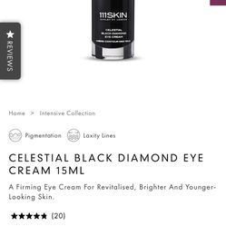111 SKIN Celestial Black Diamond Eye Cream 