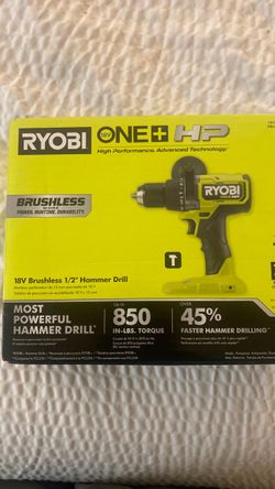 Ryobi 18V ONE+ HP Brushless 1/2" Hammer Drill
