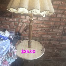 Antique Stand Up Lamp Works Great $15.00 Lowered The Priced 