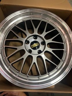 BBS STYLE 19X8.5/19X9.5 Hyper Black Machined Lip Wheels 5X114.3 ET33/30 Fits Accord Toyota