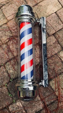 27” Barber shop sign $75.00 CASH, TEXT FOR PRICES.