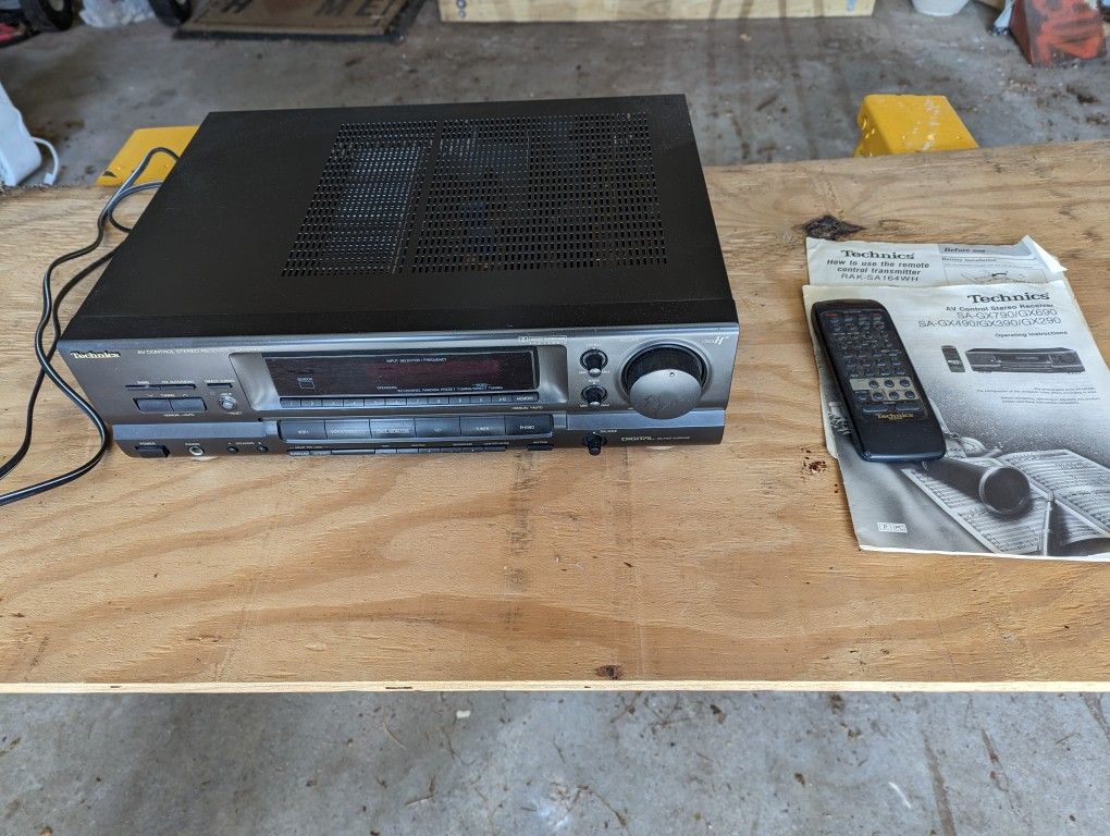Technics SA-GX490P-K receiver