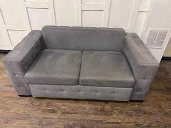 Grey Loveseat Sleeper Sofa
