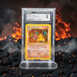 Charizard 1st Edition Base Set CGC 8