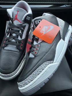 Retro 3  Black Cement 