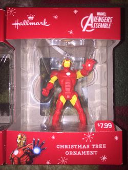 Iron man hallmark ornament