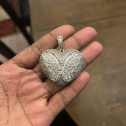 Heart Pendant Silver