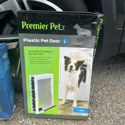Premier pets plastic pet door