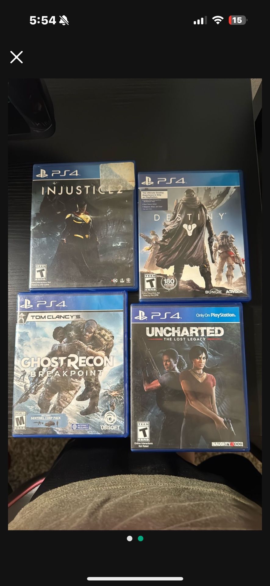 Video Game, Injustice 2, Destiny, Uncharted The Lost Legacy, Ghost Recon Breakpoint