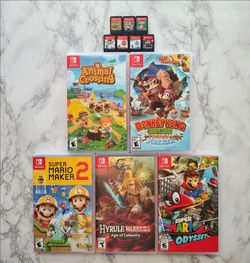 Nintendo Switch Games Mario, Pokemon and more READ DESCRIPTION