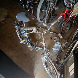 Vintage Peugeot Folding Bike/Parts Or Project