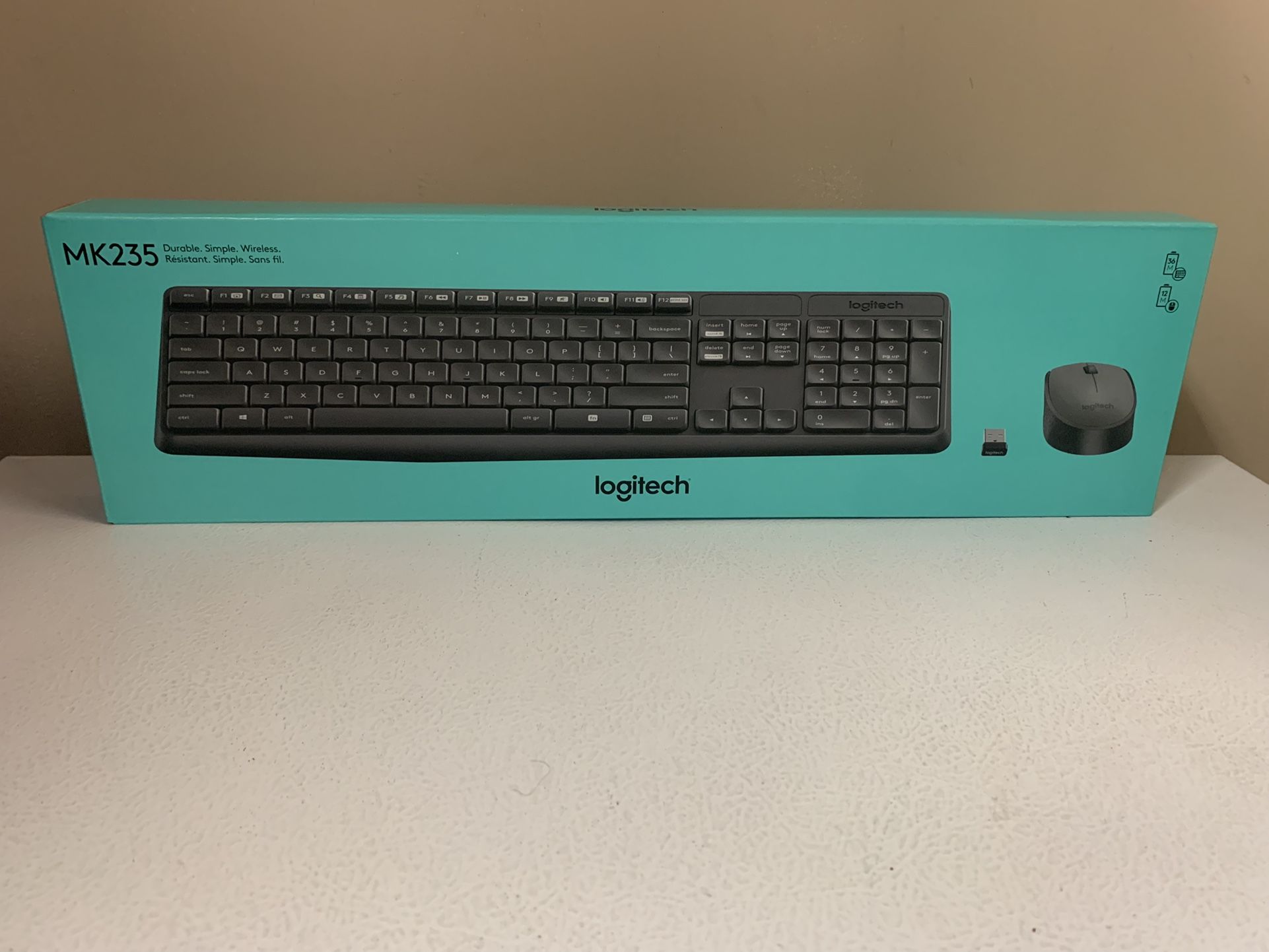 Logic Tech Wireless MK235 Keyboard & Mouse