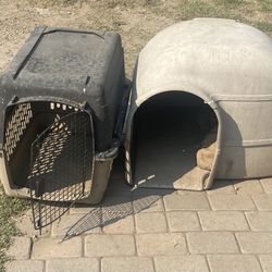 Dog House And Dog Carrier 