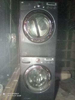 LG washer and dryer