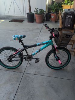 Pro BMX Tempest Kids Bike with Basket