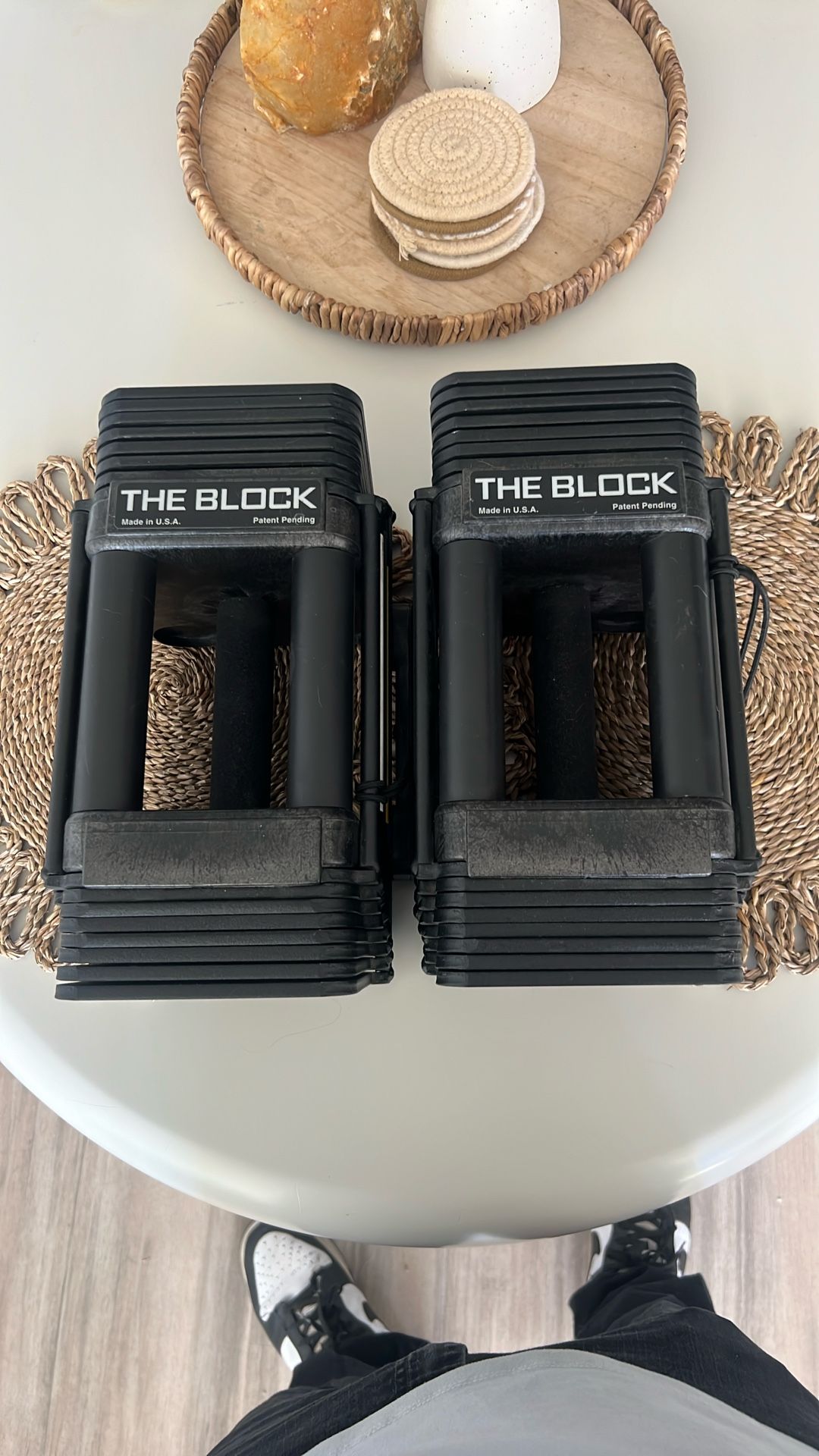 Powerblock Dumbbells 45lbs Adjustable