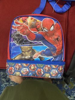 Kids Spider-Man Lunch Bag