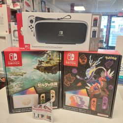 OLED Nintendo Switch Bundle With Free Case On Payments With $50 Down 
