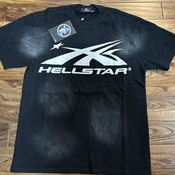 Black Hellstar Logo Tee 